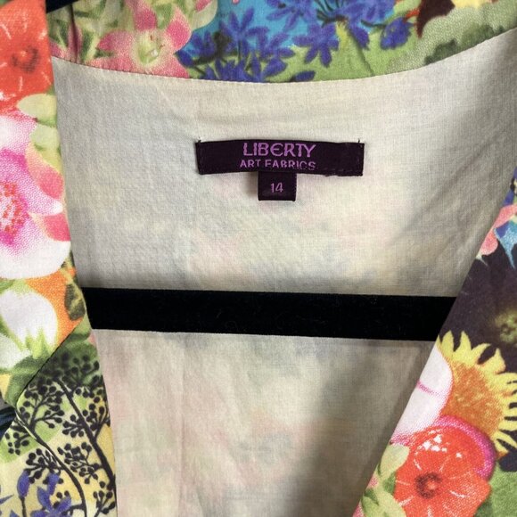 Floral Sleeveless Midi Dress - Picture 2 of 9